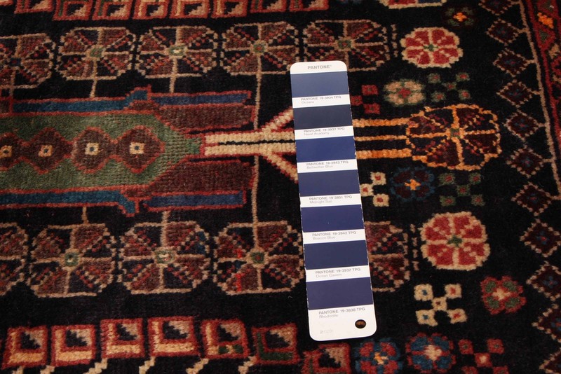 Vintage 4'8" x 6'8" Traditional Hand Knotted Vegetable Dye Wool Area Rug gallery