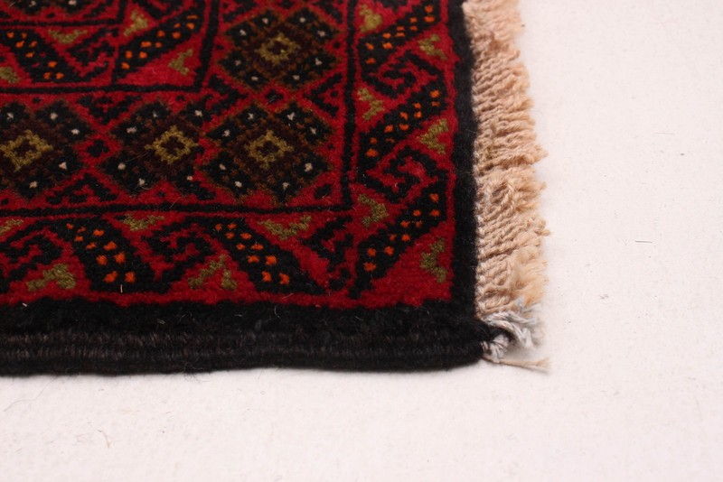 Vintage 3'5" x 5'9" Traditional Hand Knotted Vegetable Dye Wool Area Rug gallery