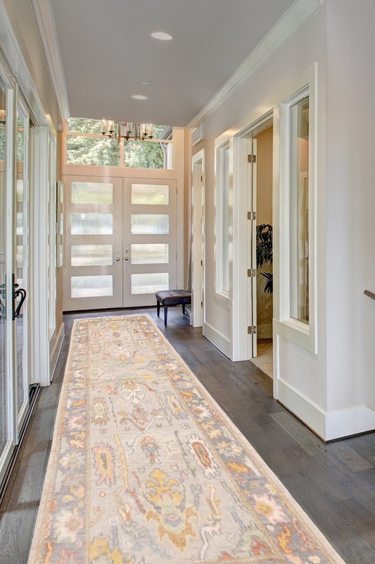 2'8" x 7'11" Vintage Hand-knotted Runner Rug Traditional Oriental Wool Carpet gallery