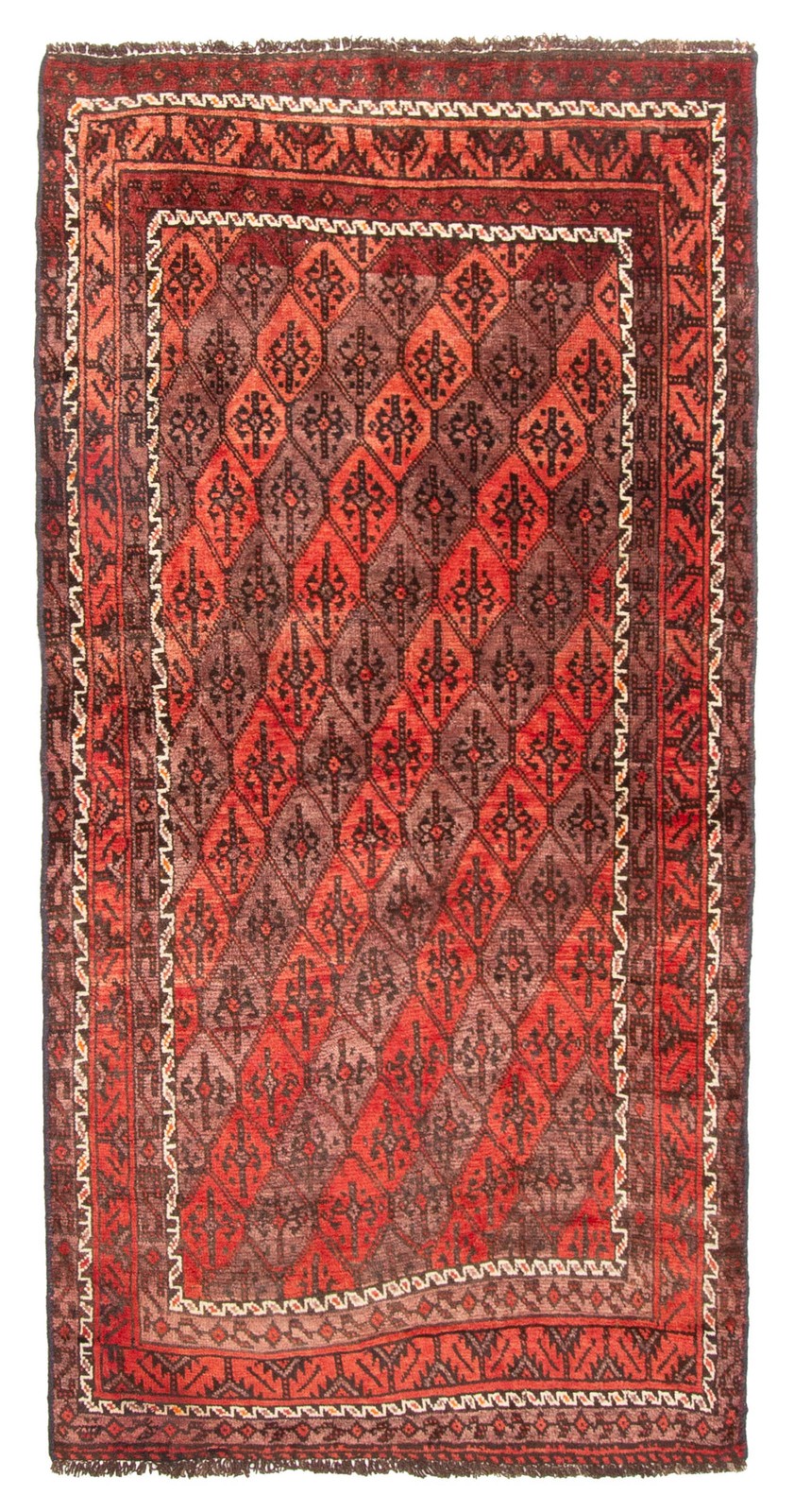 Vintage Traditional Hand-Knotted Area Rug 3'2" x 6'4" Oriental Wool Carpet gallery