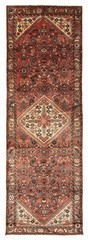 Vintage Hand-knotted Runner Rug 3’2″ x 9’8″ Traditional Oriental Wool Carpet