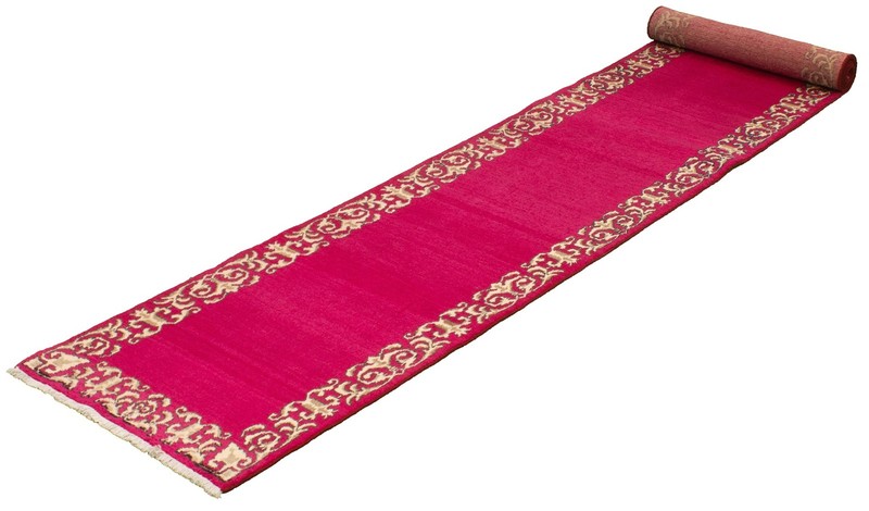Vintage Hand-knotted Runner Rug 2'8" x 16'5" Traditional Oriental Wool Carpet gallery