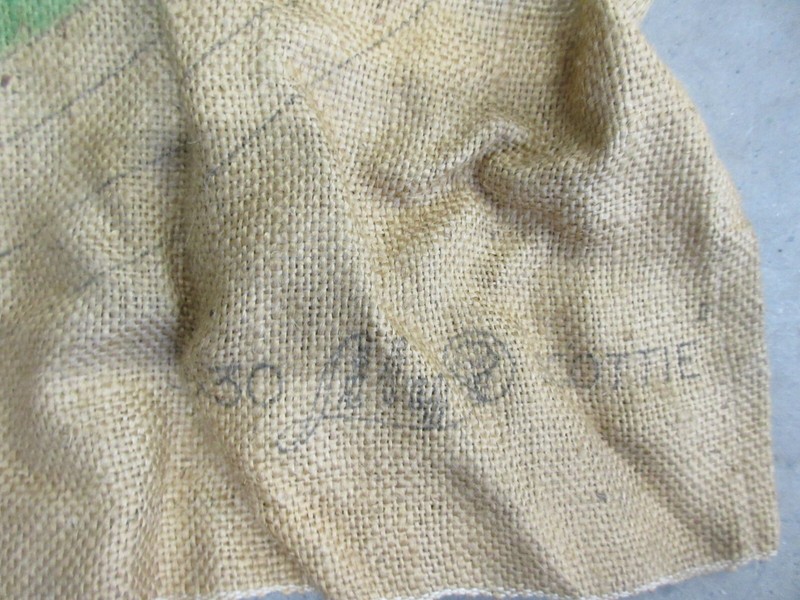 Antique Lily Scottie Dog Rug Hooking Burlap Pattern 30" X 30" gallery