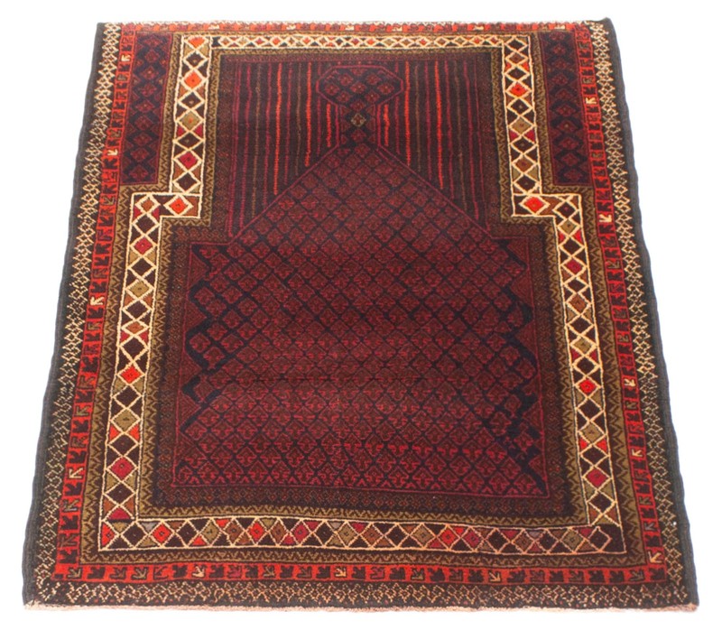 Traditional Vintage Hand-Knotted Carpet 2'11" x 4'9" Wool Area Rug gallery