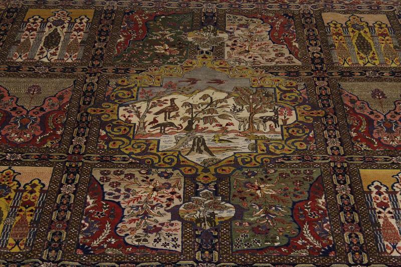 Antique Palace Sized Hand-made Tebriz Area Rug 14x17 Traditional Wool Carpet gallery
