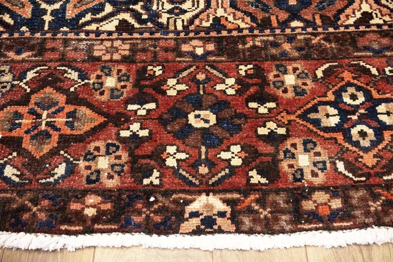 Semi-Antique Handmade Oriental Floral Rug 10x12 Ft Classic Dining Room Carpet gallery
