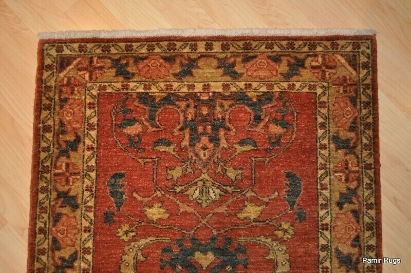 _HALL_RUNNER_RUG_9' FT. hall-runner rust, orange, grey army green mahogany heriz gallery