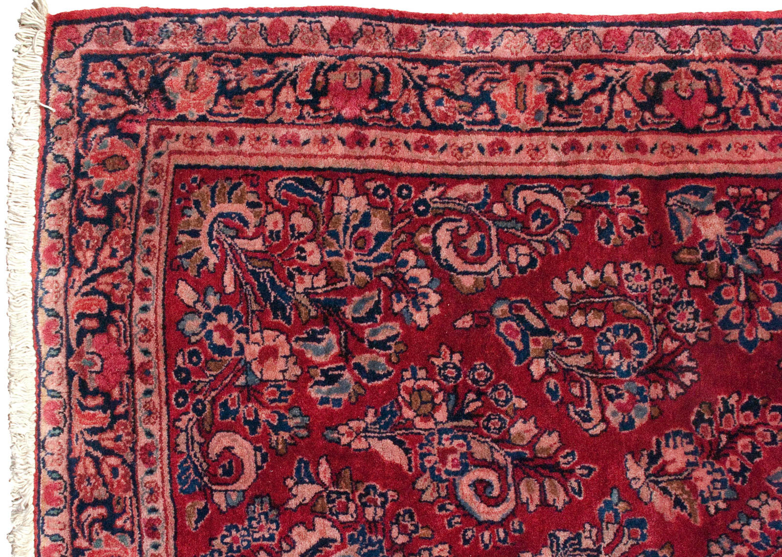 3x5 American Painted Traditional design Red Oriental Scatter Rug 34720 gallery