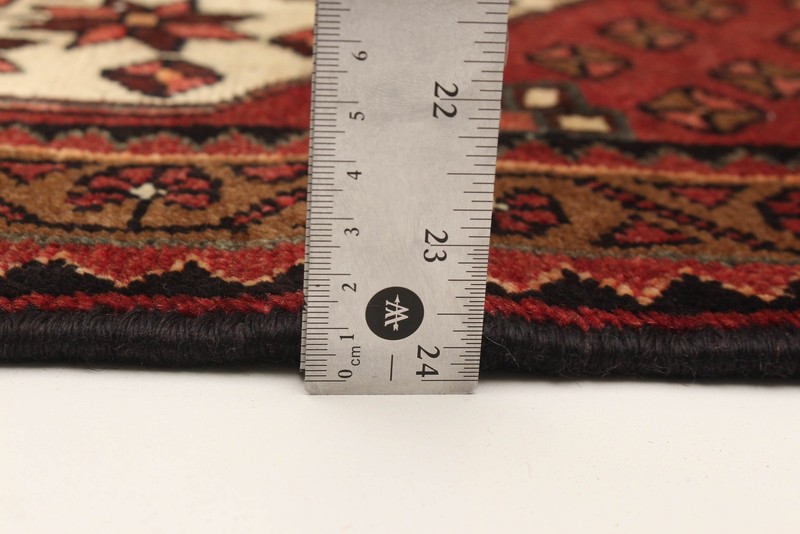 3'5" x 9'7" Vintage Hand-knotted Runner Rug Traditional Oriental Wool Carpet gallery