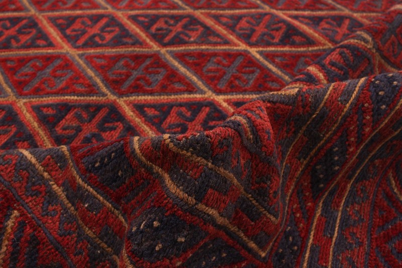Vintage Oriental Hand-Knotted Carpet 5'2" x 5'11" Traditional Wool Area Rug gallery