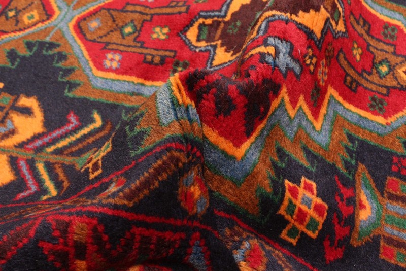 Vintage Traditional Hand-Knotted Area Rug 3'4" x 6'4" Oriental Wool Carpet gallery