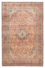 Traditional Vintage Hand-Knotted Area Rug 7’7″ x 11’10” Oriental Wool Carpet
