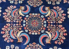 EXQUISITE, SUBLIME, ANTIQUE, ONE OF THE KIND, BOLD 1920 DABIR KESHAN LARGE RUG.