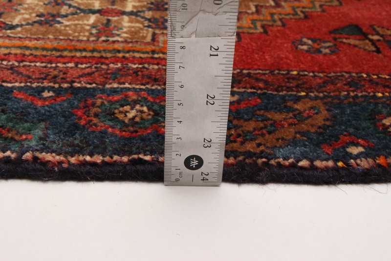 2'11" x 10'6" Vintage Hand-knotted Runner Rug Traditional Oriental Wool Carpet gallery