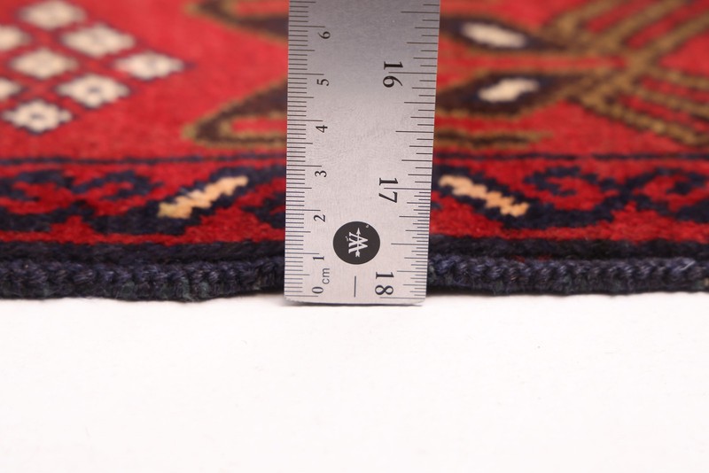 Vintage 3'7" x 6'4" Traditional Hand Knotted Vegetable Dye Wool Area Rug gallery