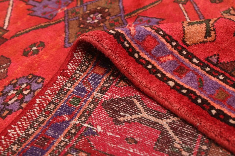 Vintage Traditional Hand-Knotted Area Rug 4'6" x 6'7" Oriental Wool Carpet gallery