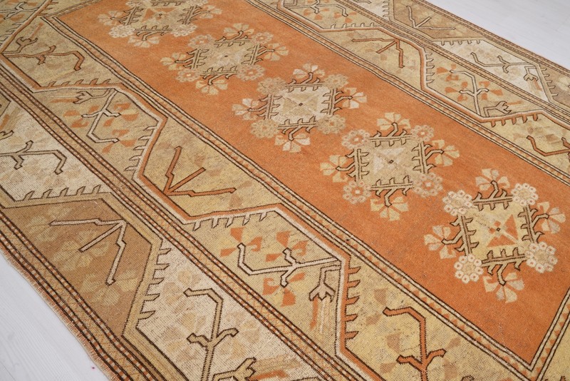 7x10 Area Rug Large Turkish Carpet Oushak Oversize Vintage Rug Antique Rug 206 gallery