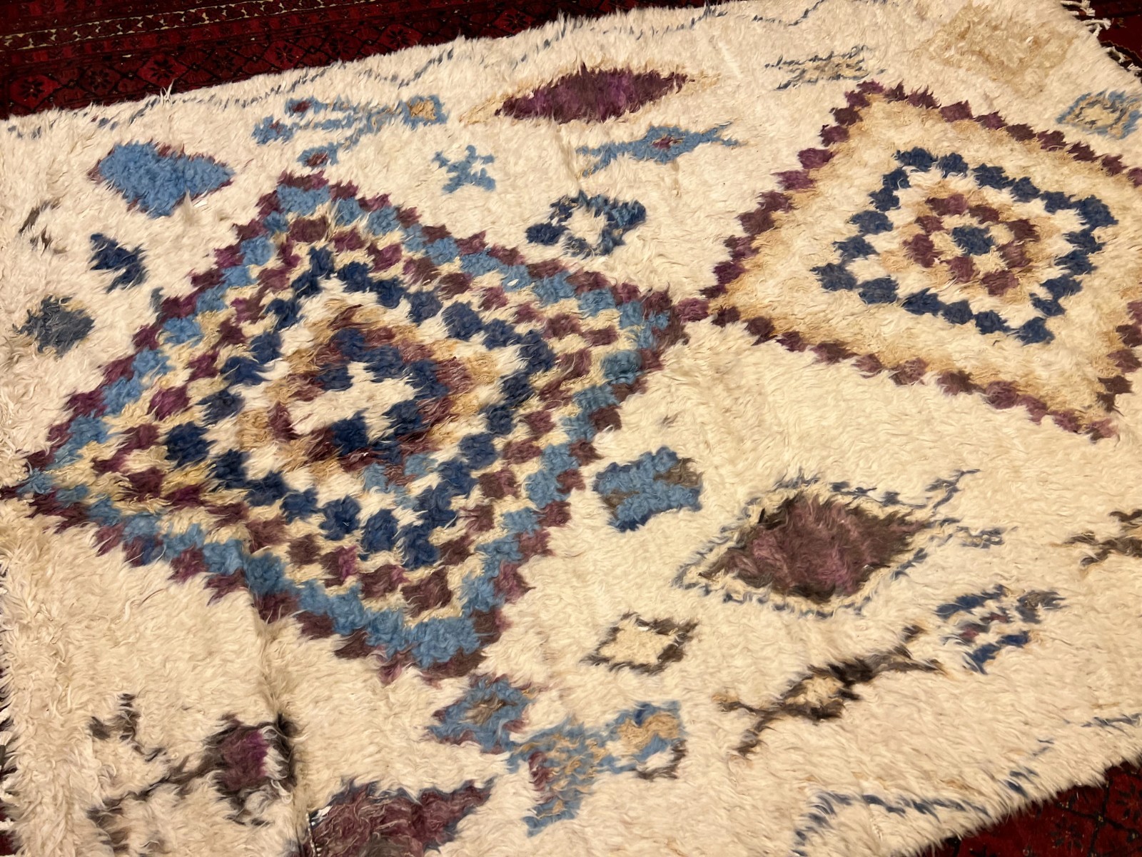 150 X 210 cm Stunning Beni Ourain Berber Moroccan Tribal Carpet gallery
