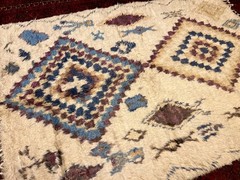 150 X 210 cm Stunning Beni Ourain Berber Moroccan Tribal Carpet