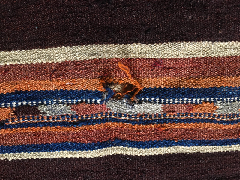 Antique Baluchi - Tribal Wool Cushion Cover - Hand-Woven - 58 x 59 cm Approx. gallery