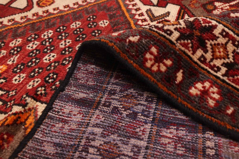 Vintage Oriental Hand-Knotted Carpet 4'11" x 9'8" Traditional Wool Area Rug gallery