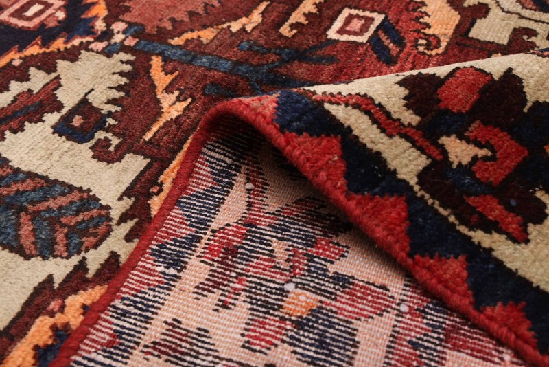Vintage 5'3" x 9'8" Traditional Hand Knotted Vegetable Dye Wool Area Rug gallery