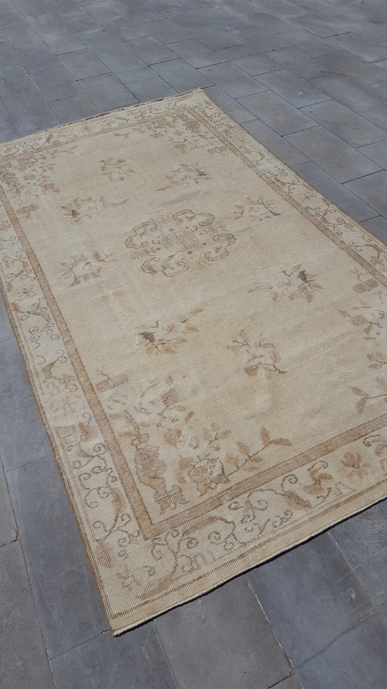 Handmade Rug Turkish Area Rug Vintage Rug Oushak Rug Antique Rug Bohemian rug