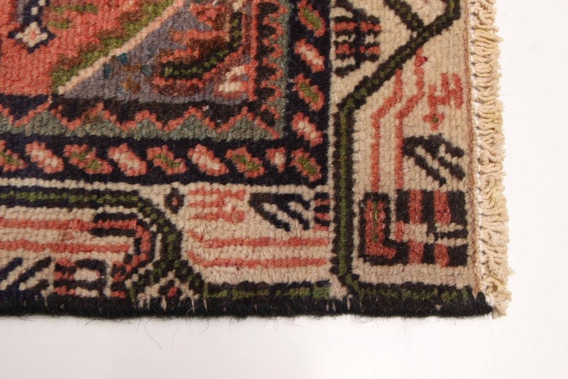 Vintage 2'10" x 4'9" Traditional Hand Knotted Vegetable Dye Wool Area Rug gallery