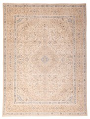 Vintage Traditional Hand-Knotted Area Rug 9’7″ x 12’10” Oriental Wool Carpet