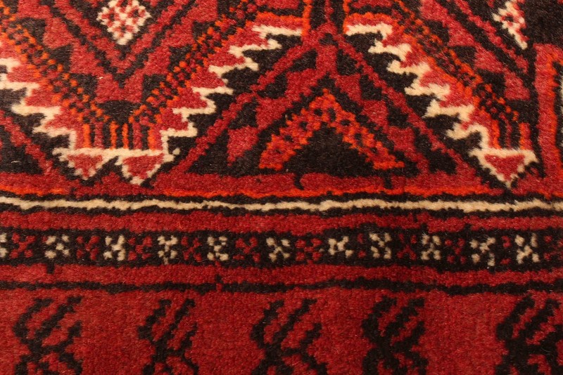 Vintage Traditional Hand-Knotted Area Rug 3'7" x 5'10" Oriental Wool Carpet gallery