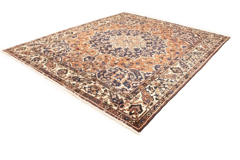 Handmade Vintage Floral Wool Oriental Rug Living Room Decor Carpet 10X12 ft gallery