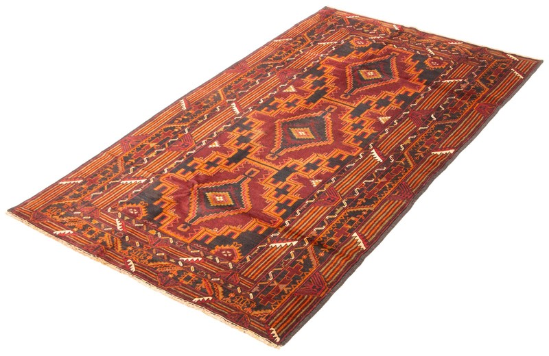 Traditional Vintage Hand-Knotted Area Rug 4'6" x 8'3" Oriental Wool Carpet gallery