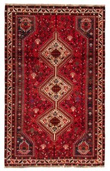 Vintage 5’0″ x 8’0″ Traditional Hand Knotted Vegetable Dye Wool Area Rug