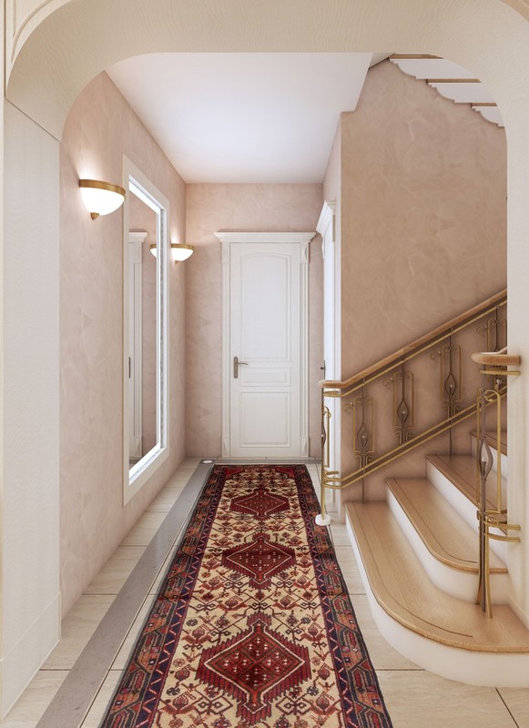 2'3" x 8'8" Vintage Hand-knotted Runner Rug Traditional Oriental Wool Carpet gallery