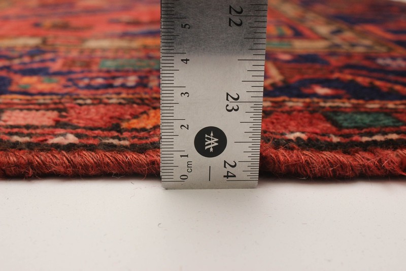 Vintage 4'3" x 9'5" Traditional Hand Knotted Vegetable Dye Wool Area Rug gallery