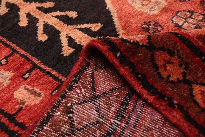 Vintage Traditional Hand-Knotted Area Rug 5'1" x 8'6" Oriental Wool Carpet gallery