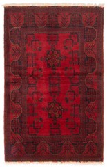 Traditional Vintage Hand-Knotted Area Rug 3’4″ x 5’1″ Oriental Wool Carpet