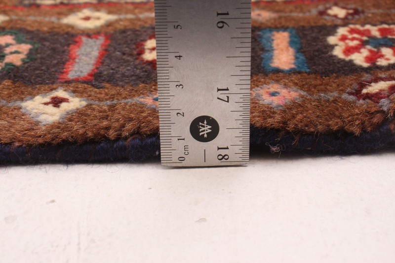 4'0" x 9'6" Vintage Hand-knotted Runner Rug Traditional Oriental Wool Carpet gallery