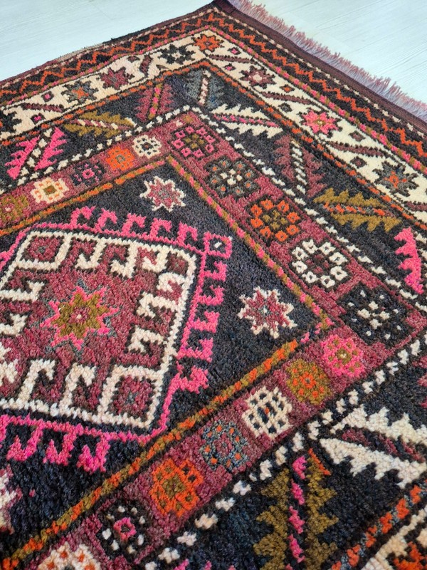 Antique Rug, Hand Woven Carpet, Wool Rug, Accent Rug, Anatolian Carpet, Turkish gallery