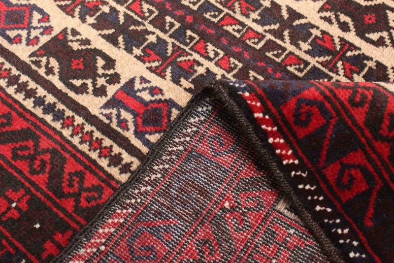 Vintage 2'10" x 4'6" Traditional Hand Knotted Vegetable Dye Wool Area Rug gallery