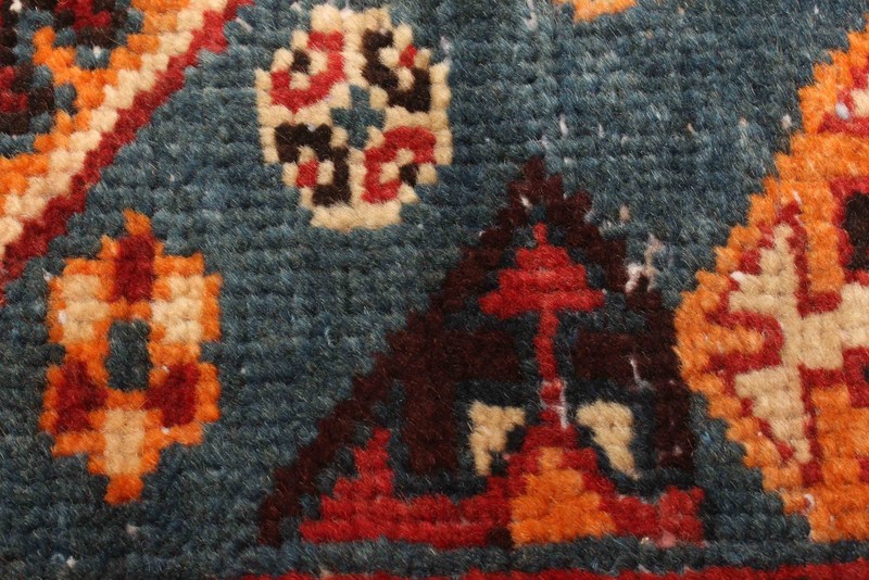 Vintage Hand-Knotted Area Rug 4'2" x 6'6" Traditional Wool Carpet gallery