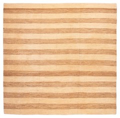 Vintage 13’4″ x 12’10” Traditional Wool Hand Woven Oriental Area Rug