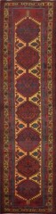 Traditional Geometric Vintage 15′ Long Runner Rug Handmade Wool 4×15 for Hallway