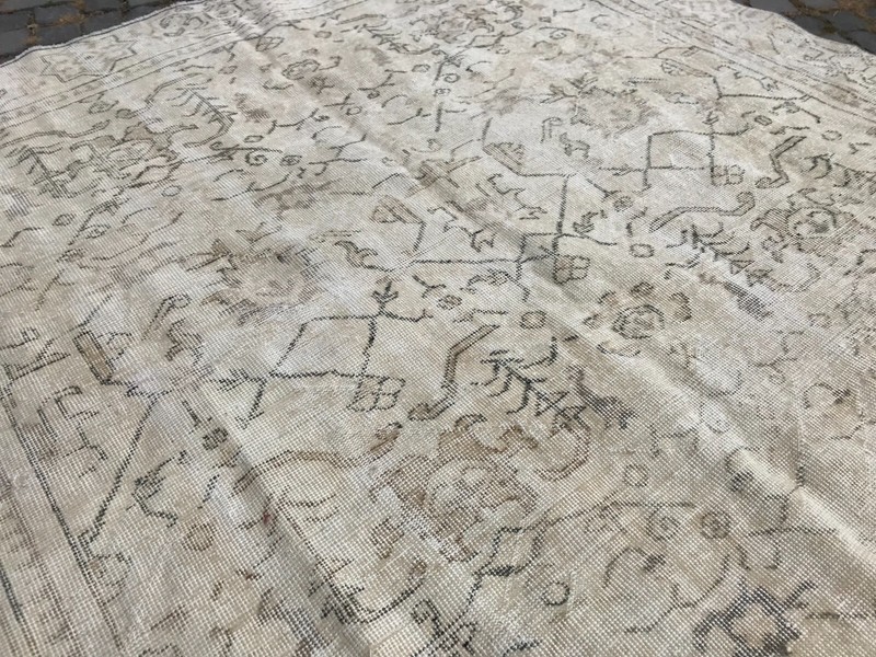 Home Decor, Turkish Vintage Rug, Handmade Wool Rug, Bohemian Large Rug, 6x10 ft gallery