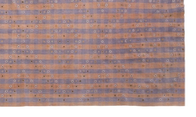 Vintage Turkish Kilim Rug 210x353 cm | 6'10" x 11'7" Handwoven Wool Kilim Rug gallery