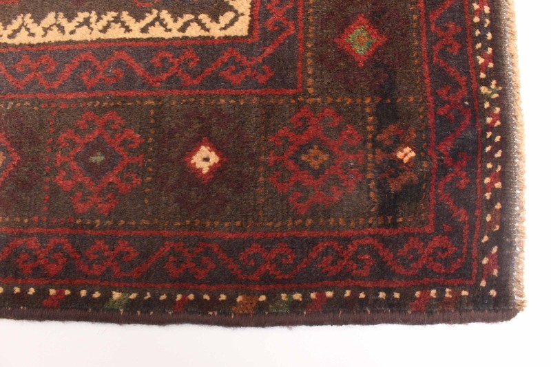 Traditional Vintage Hand-Knotted Area Rug 3'4" x 6'1" Oriental Wool Carpet gallery