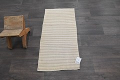 Oushak Turkish Doormat Rug 2×3 BEIGE Anatolian Handmade Vintage Small Kilim Rug