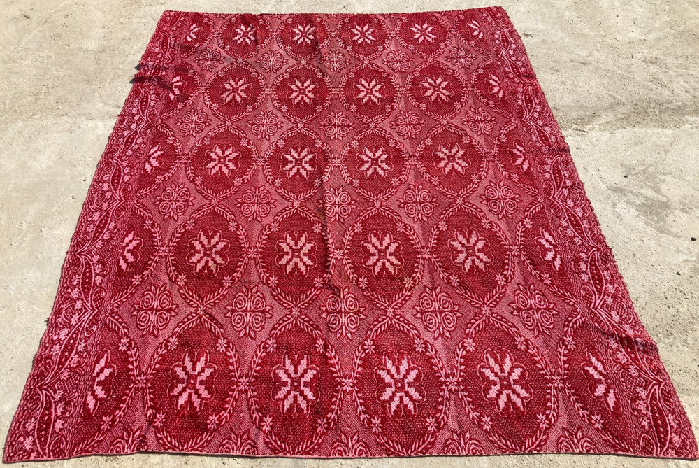 Vintage Handmade Beautiful Multicolor Kilim Rug Carpet 207x160 cm