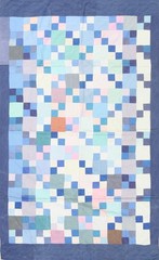 5X7 Antique American Quilts Wool Area Rug 1920