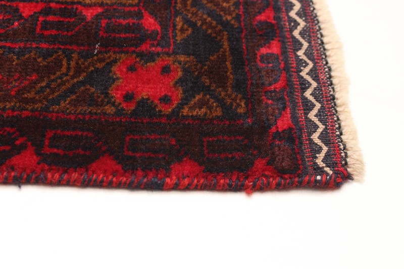 Vintage 3'8" x 6'4" Traditional Hand Knotted Vegetable Dye Wool Area Rug gallery